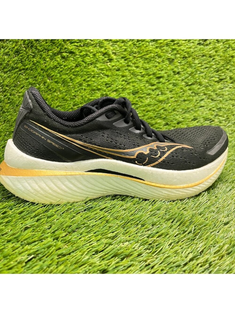 Saucony Endorphin Speed 3 Womens Size 9 Black Athletic Running Shoes Sneakers
